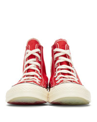 Converse Red Valentines Day Chuck 70 High Sneakers
