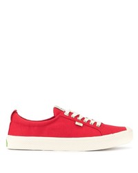 Cariuma Oca Low Red Canvas Sneaker
