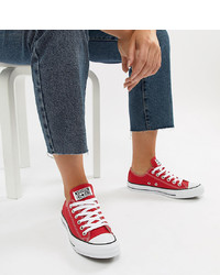 Converse Red Chuck Taylor Trainers