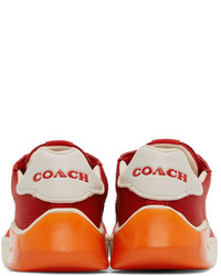 Coach 1941 Red Citysole Court Sneakers