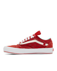 Vans Red Regrind Old Skool Cap Lx Sneakers