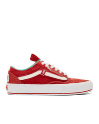 Vans Red Regrind Old Skool Cap Lx Sneakers