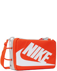 Nike Grey Orange Shoe Box Tote