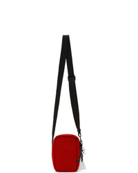 Maison Margiela Red Canvas Mini Messenger Bag