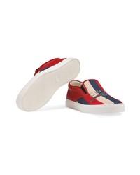 Gucci Logo Sylvie Slip On Sneakers