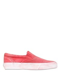 Sperry Striper Cotton Washed Slip On Sneakers