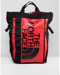 The North Face Base Camp Tote Bag In Red