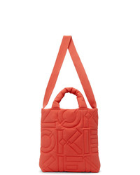 Kenzo Red Quilted Arctik Tote