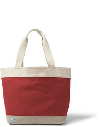 Toms Red Canvas Transport Tote