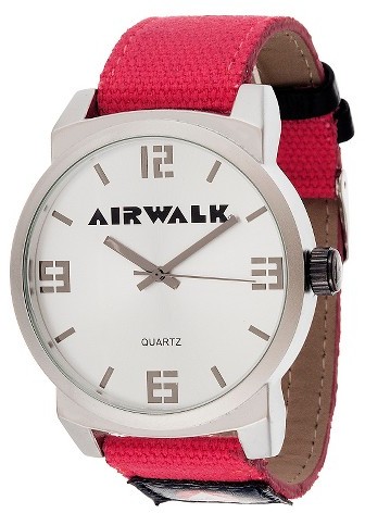 Buy Airwalk metal alloy design with green case and black strap watch Online  | Brands For Less