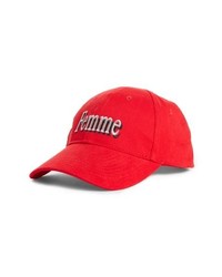 Balenciaga Femme Logo Baseball Hat