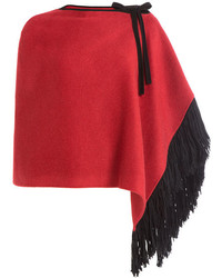 Dolce & Gabbana Cape With Cashmere Alpaca And Wool