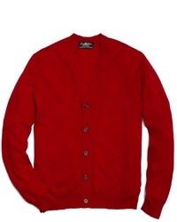 Brooks Brothers Country Club Lightweight Cashmere Cardigan