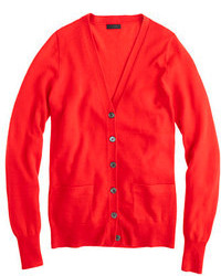 J.Crew Collection Cashmere Boyfriend Cardigan Sweater