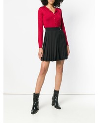 RED Valentino Crew Neck Knit Cardigan