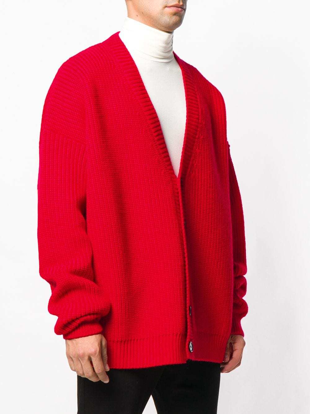 Raf Simons Oversized Knit Cardigan, $949 | farfetch.com | Lookastic