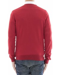DSQUARED2 Red Wool Cardigan