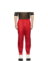 Juun.J Red Jogging Cargo Pants