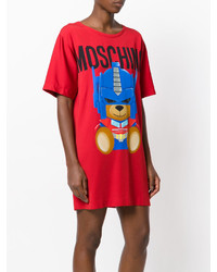 Moschino Transformer Bear T Shirt Dress