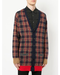 Undercover Checked Button Cardigan Unavailable