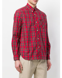 Fred Perry X Art Comes First Button Down Check Shirt