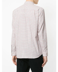 Gieves & Hawkes Long Sleeved Checked Shirt