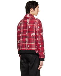 424 Red Check Jacket