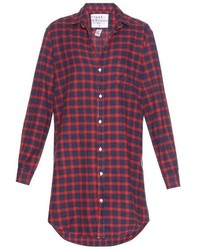 Frank And Eileen Frank Eileen Mary Checked Flannel Shirtdress
