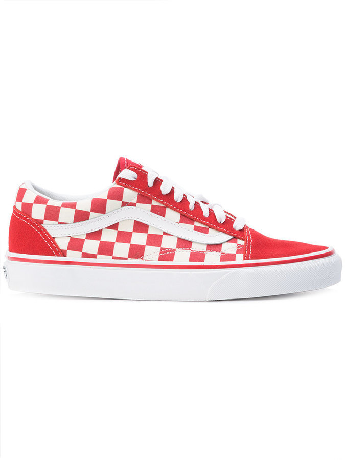 Vans Checkered Lace Up Sneakers, $90 
