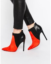 Asos Envious Of You Pointed Chelsea Ankle Boots
