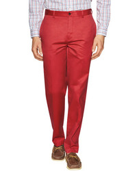 Brooks Brothers Clark Flat Front Straight Chinos