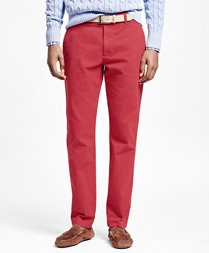 Brooks Brothers Clark Fit Gart Dyed Chinos, $98 | Brooks Brothers ...