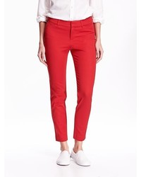 Old Navy Pixie Mid Rise Ankle Pants For