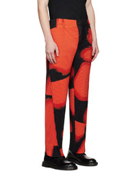 Homme Plissé Issey Miyake Red Lantern Trousers
