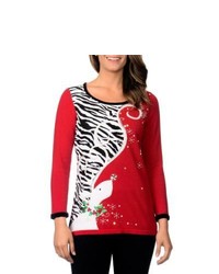 Berek Reindeer Holiday Sweater