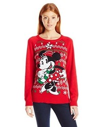 Disney Minnie Scarf Christmas Sweater