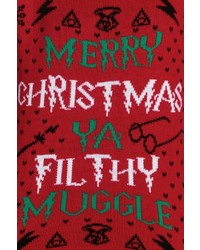 Boohoo Erin Ya Filthy Muggle Christmas Jumper