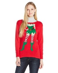 Isabellas Closet Sexy Elf Ugly Christmas Sweater