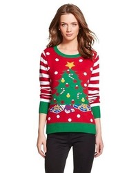 Ugly Christmas Sweater Ugly Christmas Lightup Tree Sweater