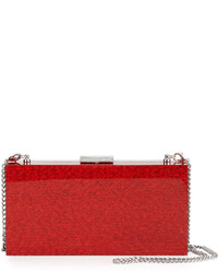 Cynthia Rowley Baxter Rectangle Clutch Bag Red