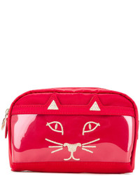 Charlotte Olympia Cat Face Clutch