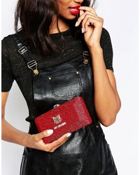 Love Moschino Glitter Box Clutch