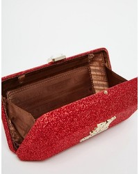 Love Moschino Glitter Box Clutch