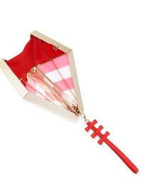 Kate Spade New York Go Fly A Kite Wristlet Clutch Bag Cherry Liqueur