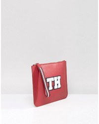Tommy Hilfiger Wristlet Clutch Bag In Red