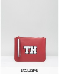 Tommy Hilfiger Wristlet Clutch Bag In Red