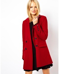 Asos Longline Double Breasted Coat