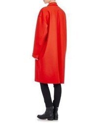 Rag & Bone Blankett Coat Red