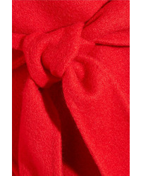 Bottega Veneta Cashmere Coat Red