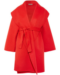Bottega Veneta Cashmere Coat Red